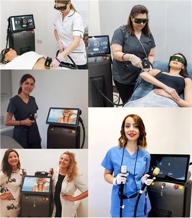 1600W diode laser plaub hau tshem tawm tshuab