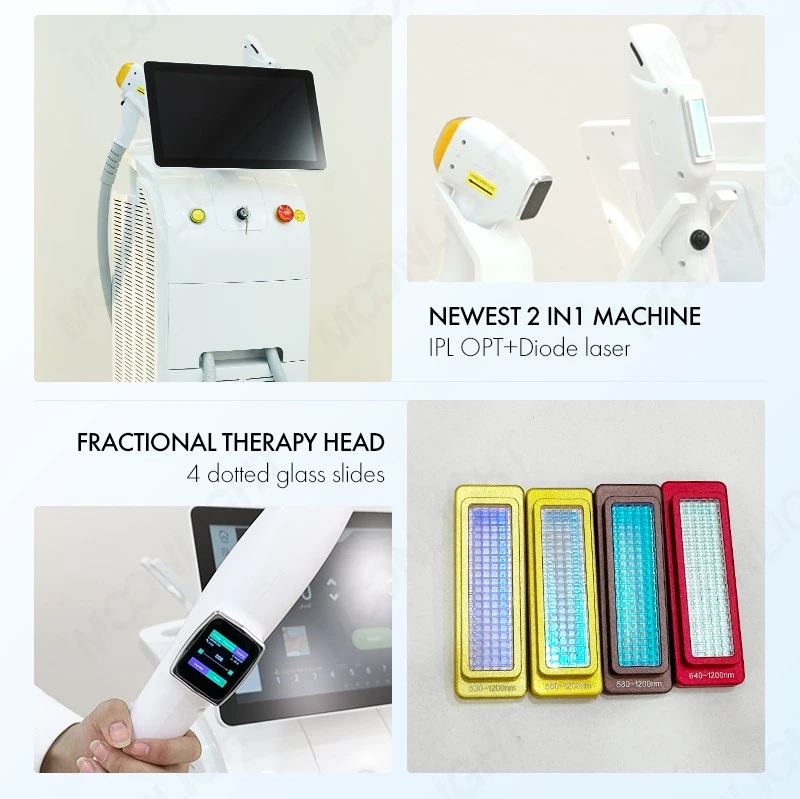 2 IN 1 IPL OPT+Diode Laser Machine Manufacture