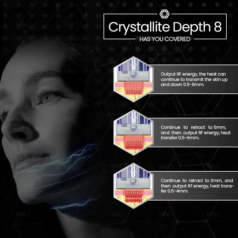 Crystallite Depth 8 RF Microneedling Machine – Advanced Skin Tightening & Body Remodeling Solution suppliers