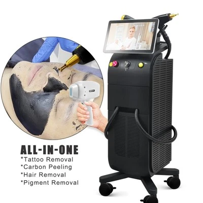 Nd Yag Diode Laser Plaub Tshem Tawm Tshuab
